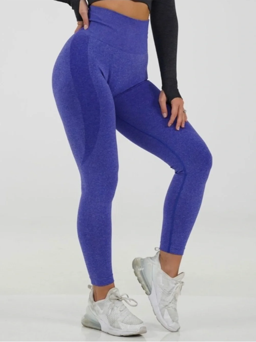 NVGTN Purple Contour Seamless Leggings Size M